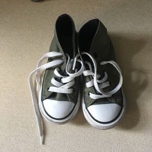 Green Toddler Converse